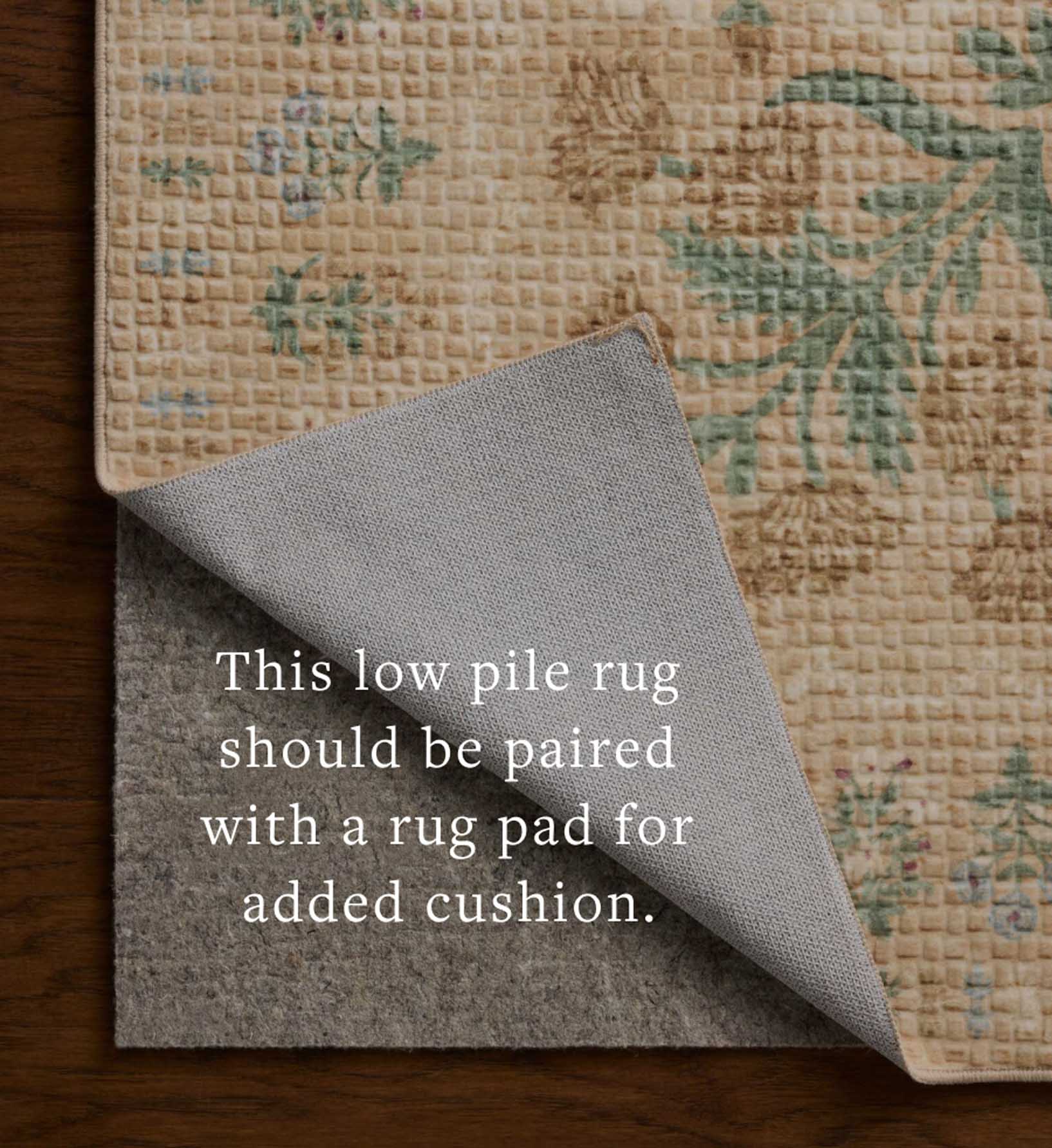 Orchard Charlotte Washable Rug - Sand