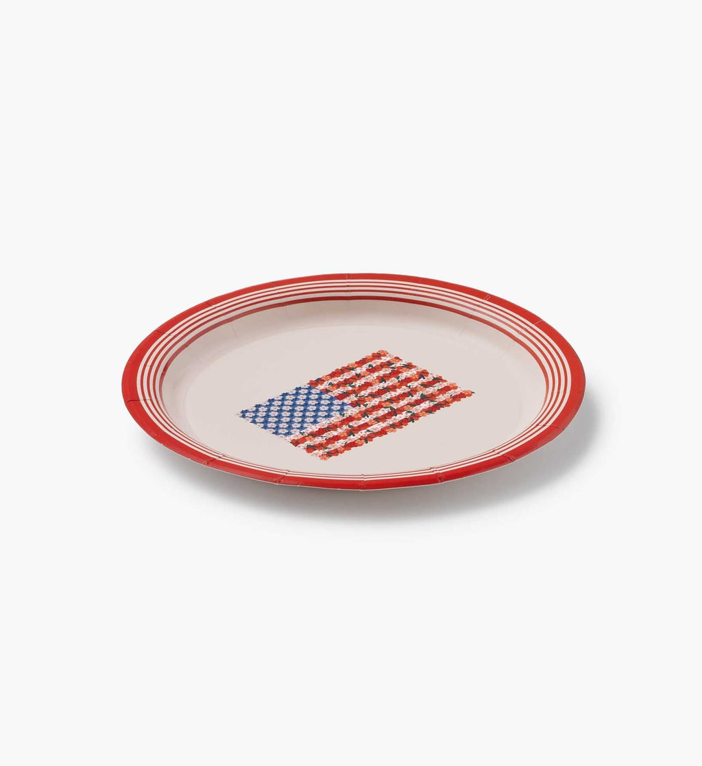 Small Paper Plates - Americana