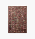 Edinburgh Campbell Power Loomed Rug - Merlot